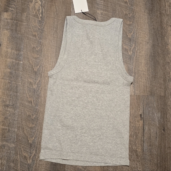 ZARA Women's Strappy Rib Top(Light-gray, US M/EUR M) - Picture 13 of 14